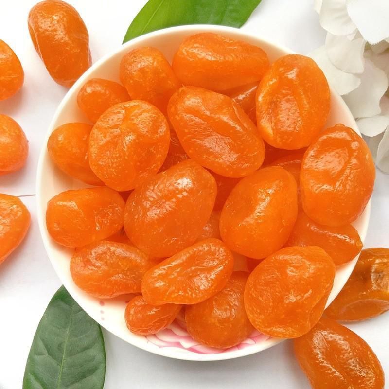 蜜汁金桔冰糖金桔干500g金橘干小金桔泡水蜜饯果脯果干零食蜜汁金桔