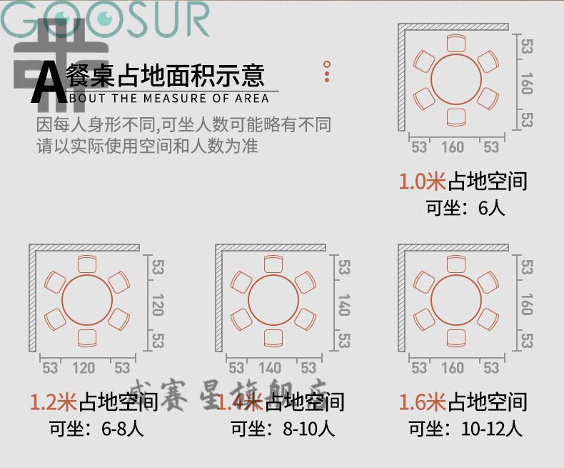 圆桌最小尺寸图片