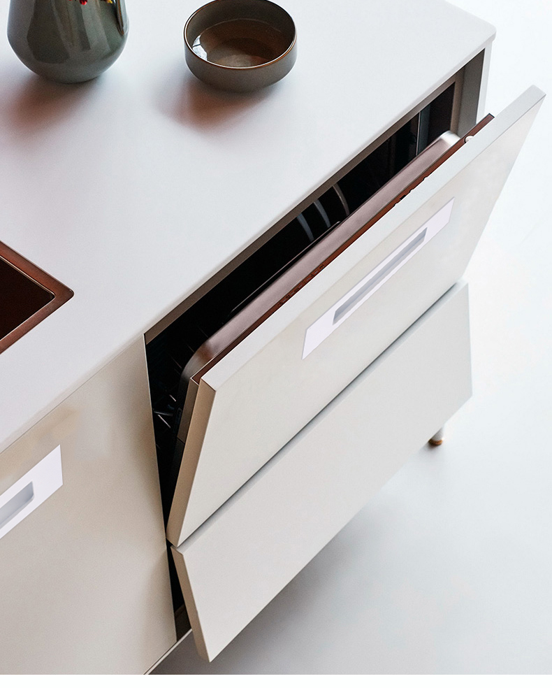 珍珠白色暗装拉手隐形门移门隐藏抽屉柜门拉手嵌入式扣手方角大号珍珠