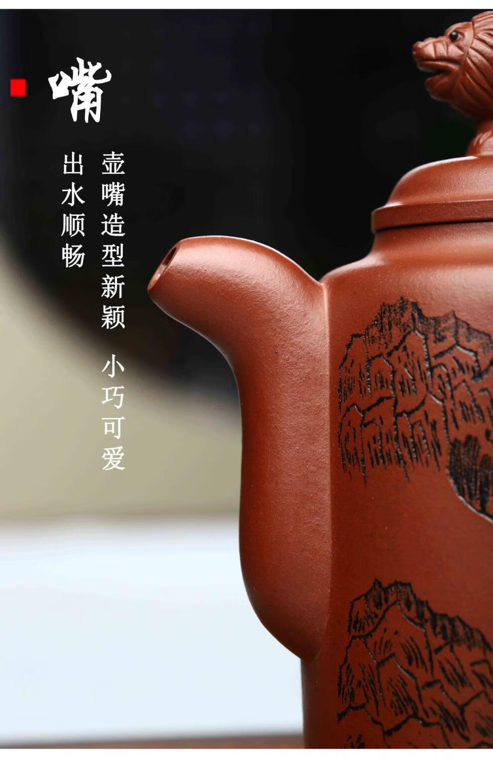 【官方旗舰】鑫祥势宸宜兴李卢春纯手工紫砂壶珍藏龙血砂 证书齐全 大