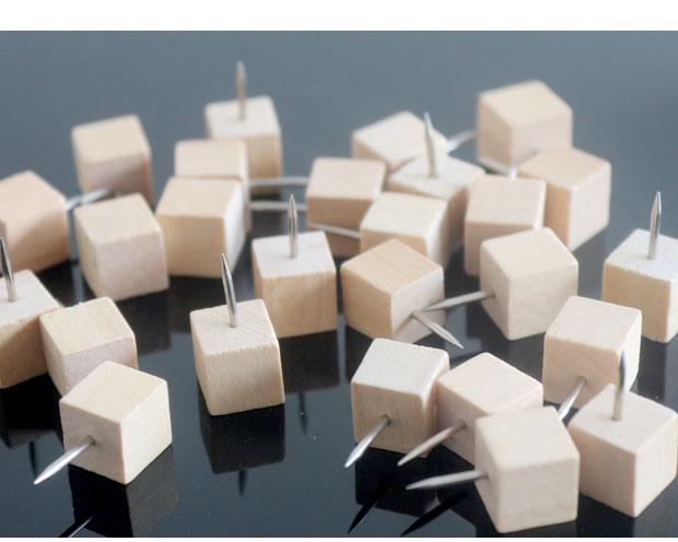 原木图钉ins软木钉按钉大头钉可爱圆头照片墙装饰木质工字钉天高