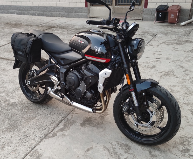 适用于凯旋trident660三叉戟摩托车全盔边包边箱防水快拆包摩托用品