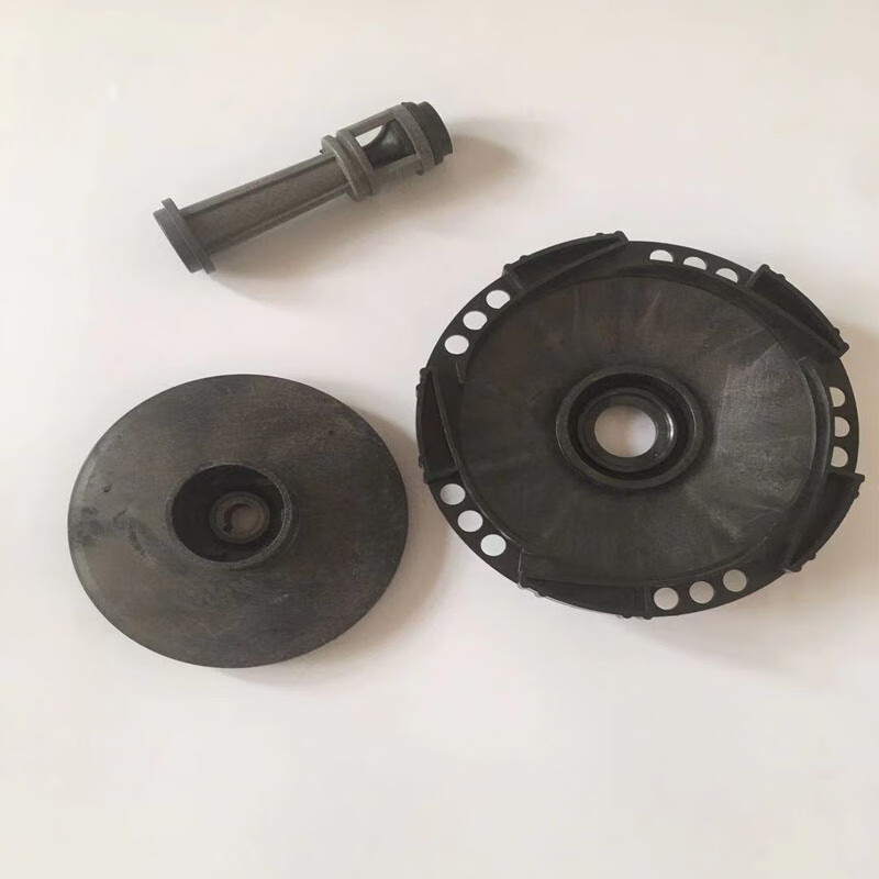 杆水叶增压泵壳高压大头水泵配件 124水叶/导叶/导杆一套(加厚)【图片