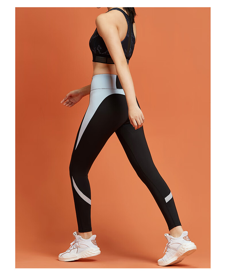 安踏官方旗舰网店2020春夏季新款紧身裤蜜桃臀女裤秋冬季健身裤运动九