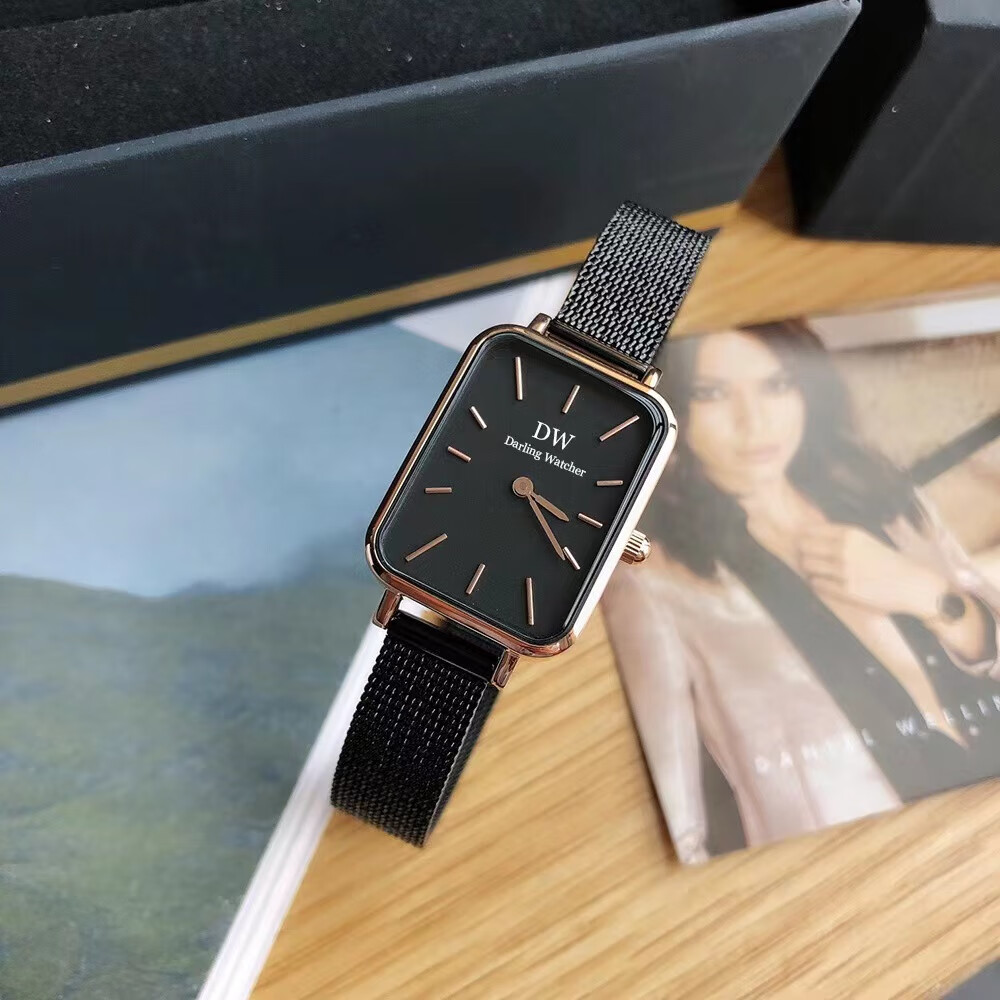 dw手表情侣节日礼物简约男女表丹尼尔小方表男女情侣小绿表惠灵顿超薄