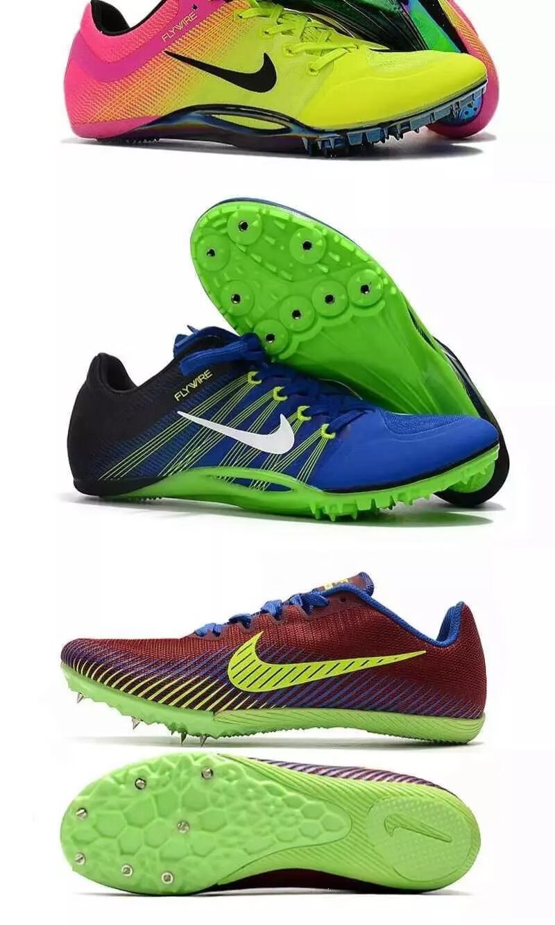 田径精英s9田径钉鞋长短跑男女运动鞋训练鞋苏炳添钉鞋学生短跑鞋 墨