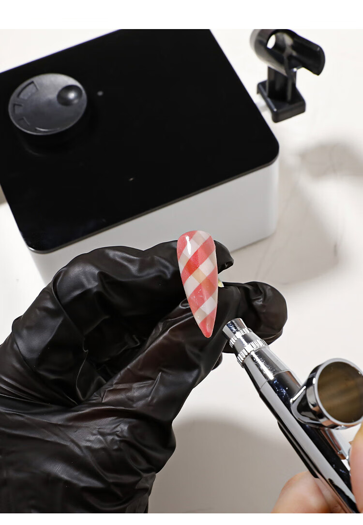 哈昱只装防黑手套一次性女光疗防晒紫外线露手指头手部防护美甲胶布带