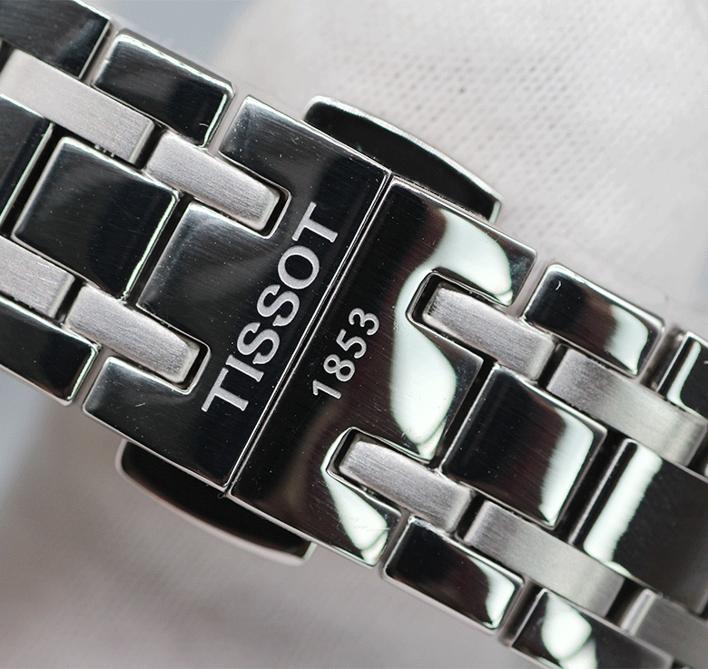 适配天梭手表带1853原装精钢1853杜鲁尔t099钢带原装男女t099407at099