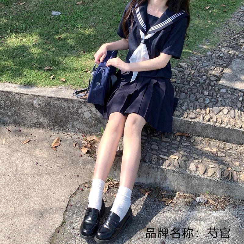 服女學生裝超短裙日系日本製服基礎款學院風套裝秋清純可愛初中生jk