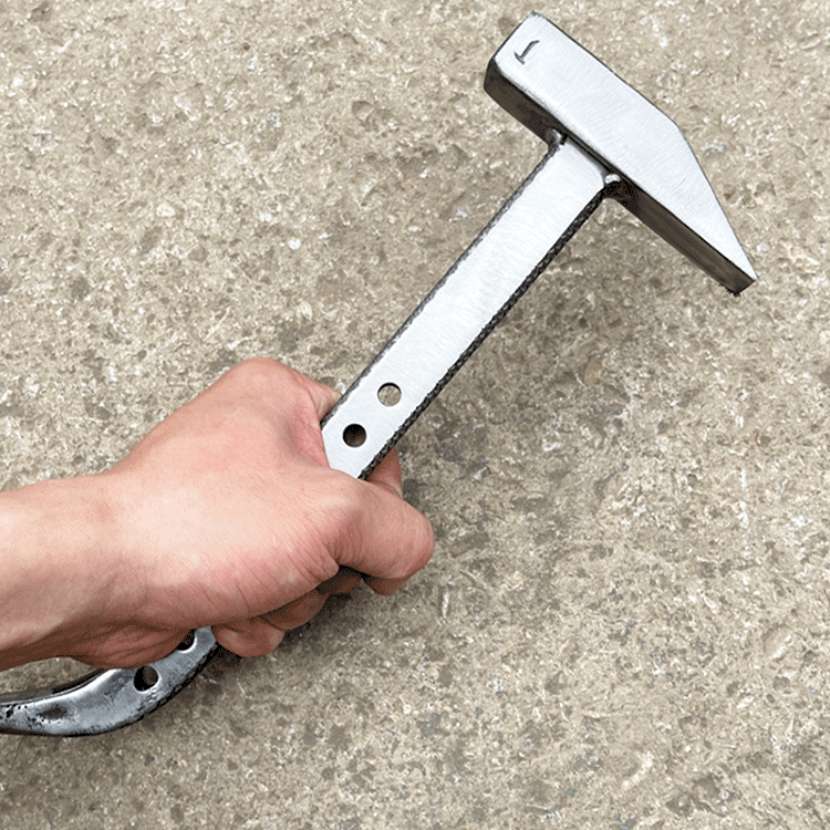 铝模专用锤子 防滑特制铝模锤建筑铝模铝木工具精品特种锤子 锤头350g