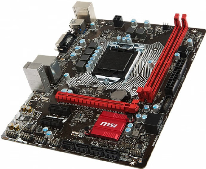 微星b250m bazooka b250主板ddr4 四内存槽 替z270 b150 h110 浅灰色