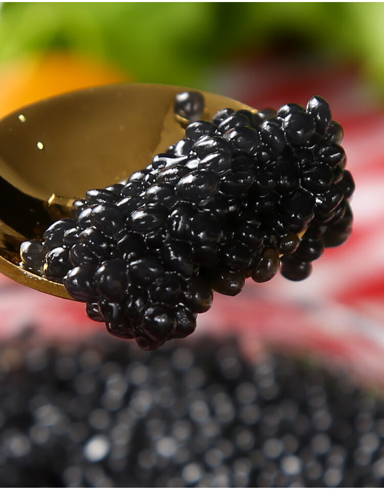 8折 俄罗斯进口鲟鱼黑鱼籽酱鲟鱼子105g日韩寿司料理原装即食罐头下饭