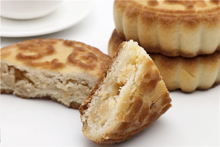 东北老式手工月饼 扎兰屯其氏鼎丰双酥王京酥王月饼500g 2 双酥王1袋