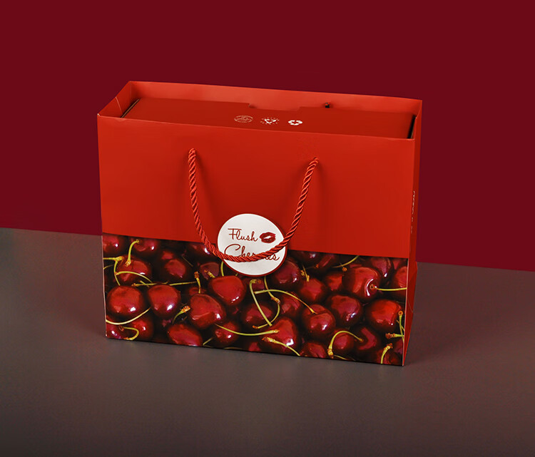 樱桃礼盒空盒25斤创意智利进口车厘子樱桃包装箱水果礼盒空盒子定制霜