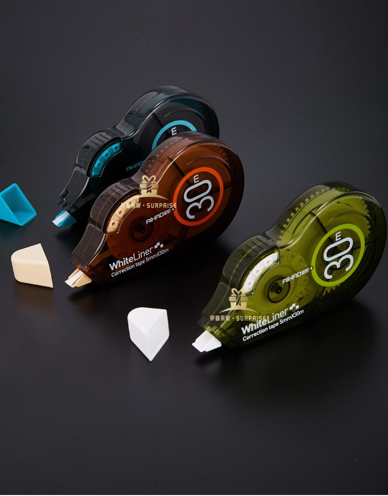 修正带 多款唯美创意韩国清新大容量30米修正带中小学生卡通涂改带