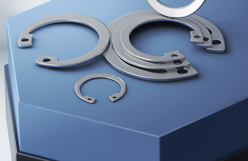 佰瑞特304不锈钢孔卡弹性挡圈内卡卡簧孔用卡簧c型卡环国标￠8/10