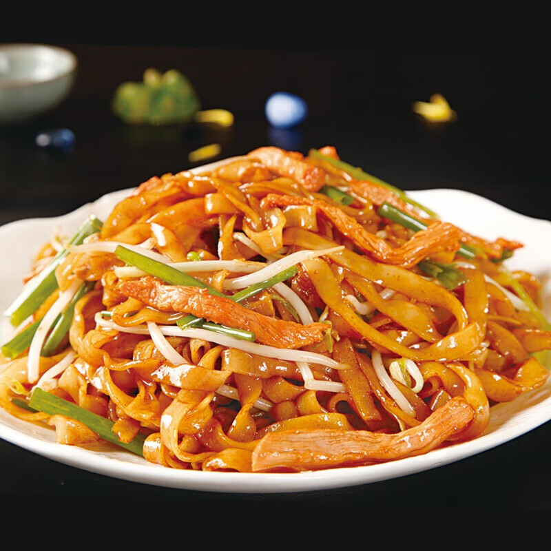 金健干河粉干炒牛河粉沙河粉湖南广东特产方便速食纯大米宽粉840g袋装