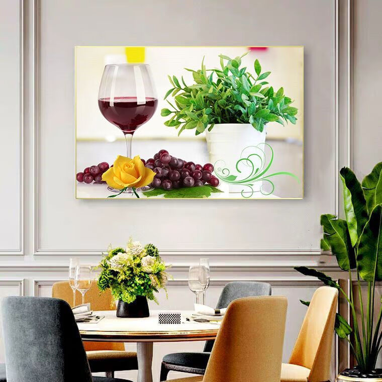 精品装饰字画餐厅挂画装饰画背景画壁画餐桌歺厅墙面饭店酒店宾馆背景