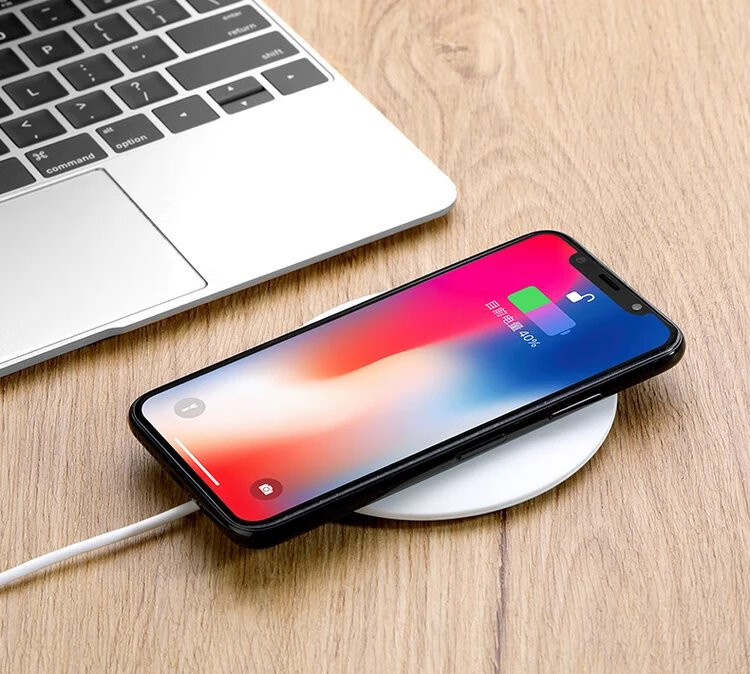 品胜适用iphone14无线充电器15w充电板无限冲三星xr苹果13专用xs手机