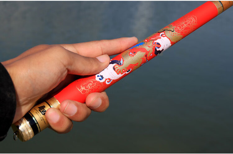 新款龙行天下高碳素6h鱼竿龙行天下高碳素6h鱼竿19调黑坑鱼竿鲤鱼竿