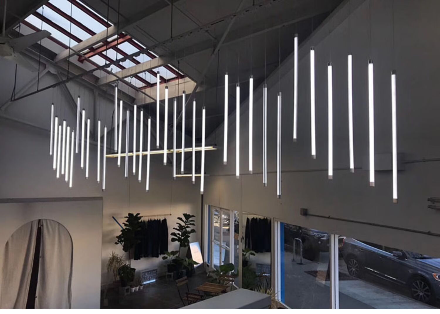 横吊灯管(堵头黑色) 金色 银色请备注 暖黄 0