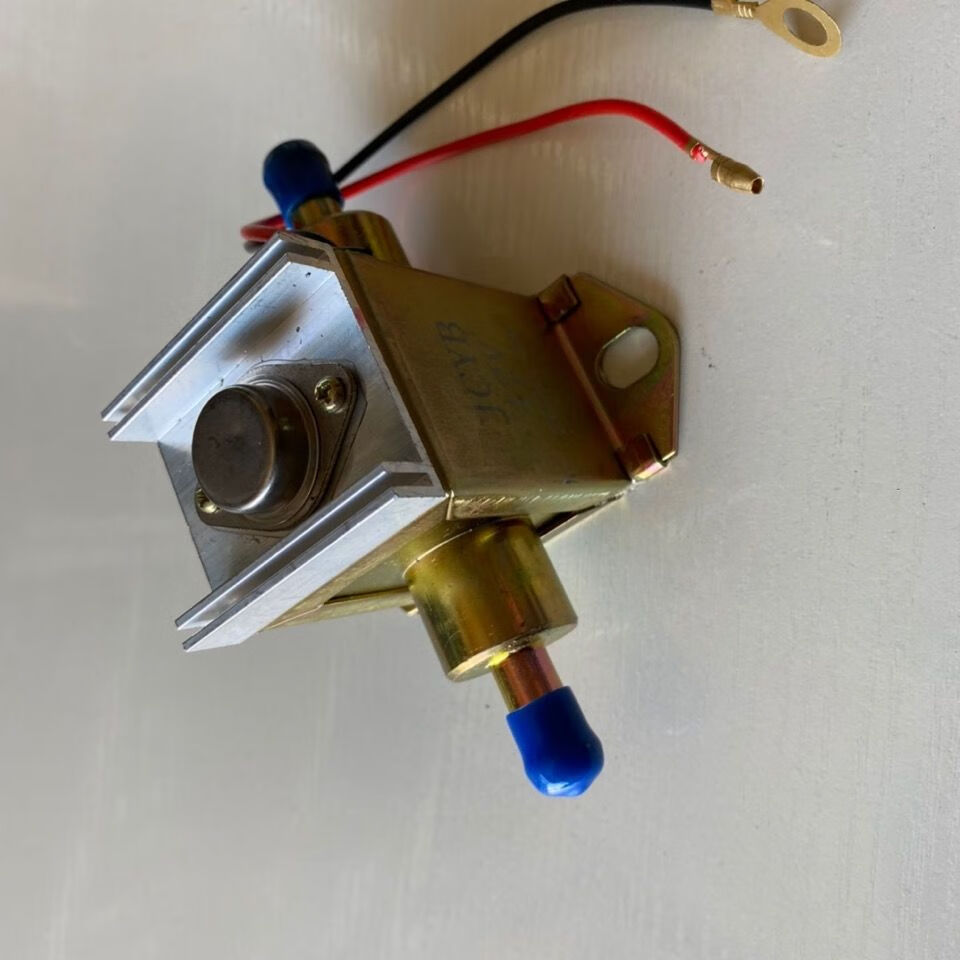 12v24v电子燃油泵收割机柴油增压泵大流量全铜线圈输油泵货车改装12大