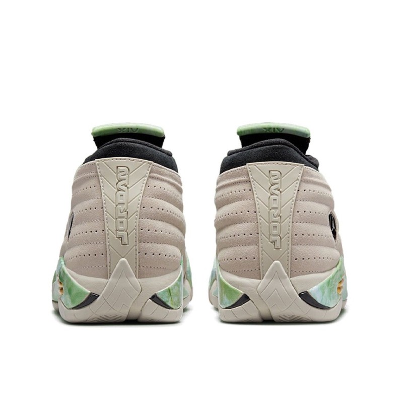 耐克(nike)may x air jordan aj14 乔14灰绿翡翠女子篮球鞋 dj1034 灰