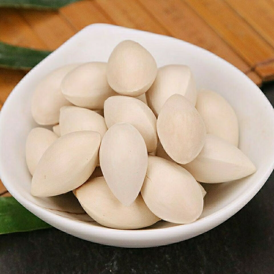 白果 中药材特级干白果 干货大白果老树银杏果 白果100克【图片 价格