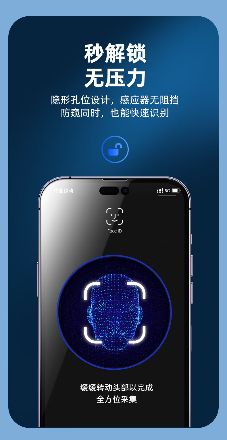 apple适用苹果14钢化膜iphone14pro防窥膜14promax防手机膜14plus全屏