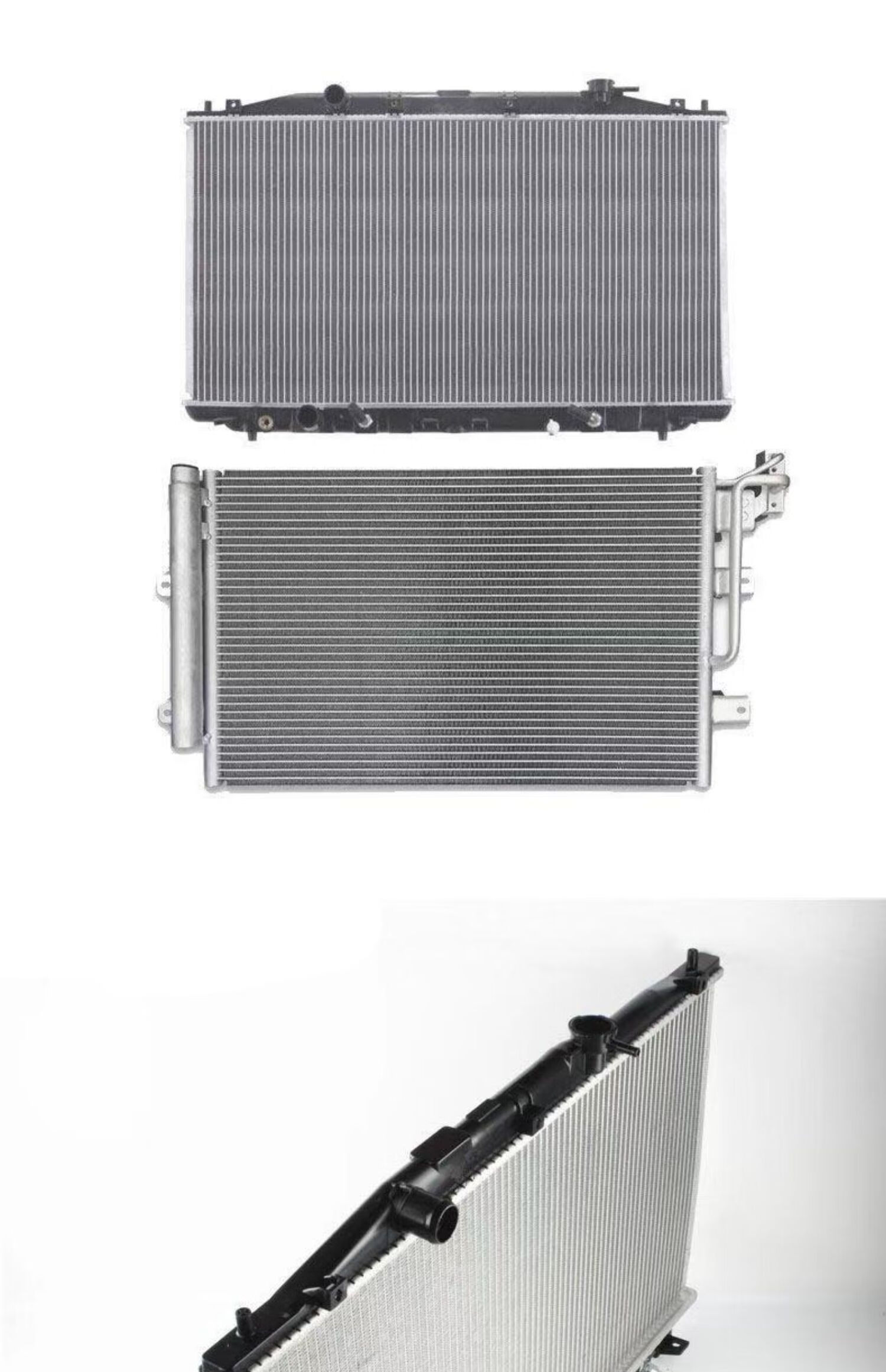 适用于奥迪a4 a4l a6 a6l q7 q5 a5水箱散热器散热网总成 大水箱 奥迪