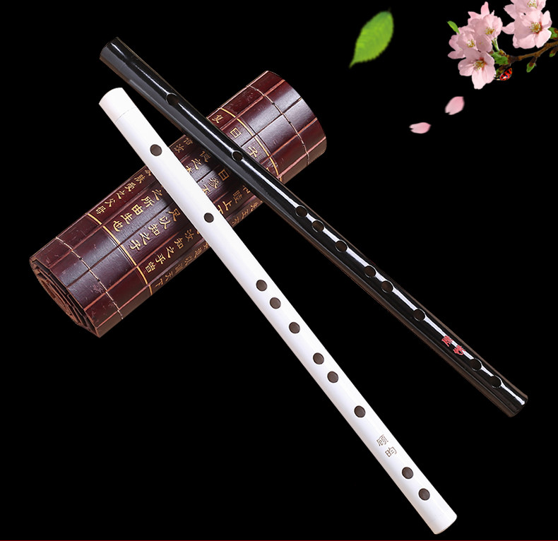 笛子初学肖战女古风魔道横笛祖师夷陵老祖鬼笛短可吹onevan 黑色d调
