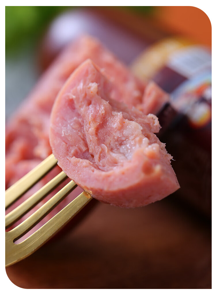 俄罗斯风味大肉块肠俄式香肠火腿烤肠即食特色下酒菜280克 肉块肠3根