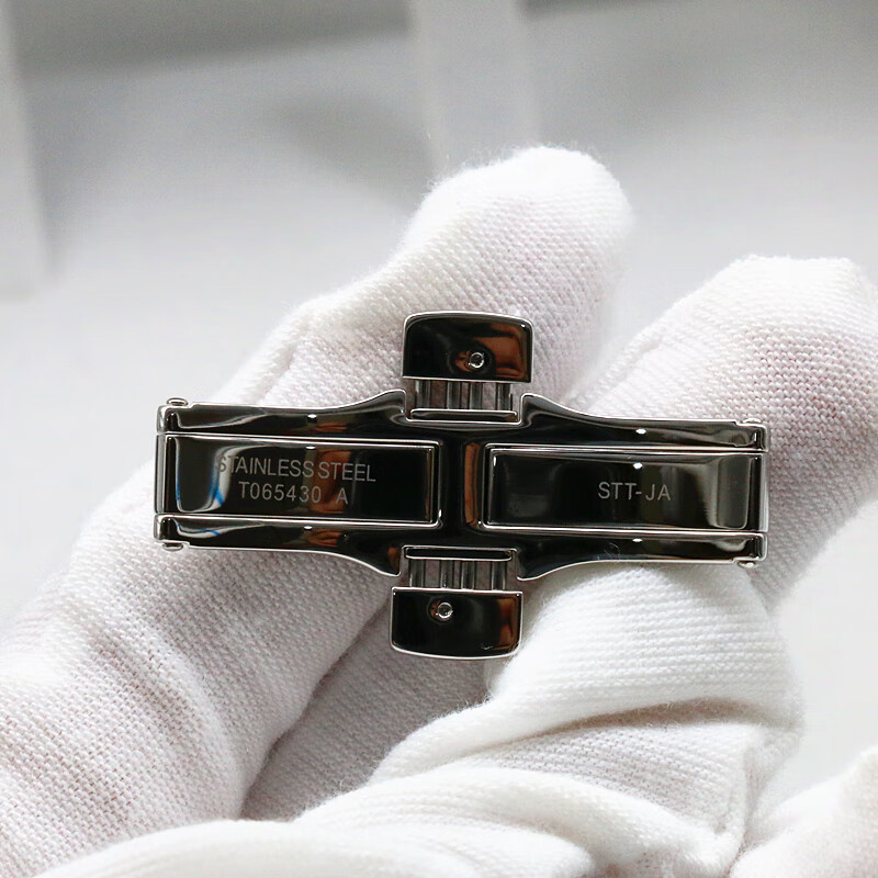 适用于天梭钢带扣蝴蝶扣表扣力洛克库图原装1853 型号男女t41 t035 t