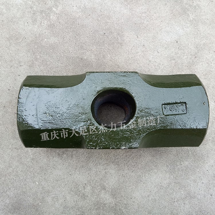 八角大锤锤头大头锤大铁锤木工石工锤建筑砸墙锤健身锤二锤榔头锤 50