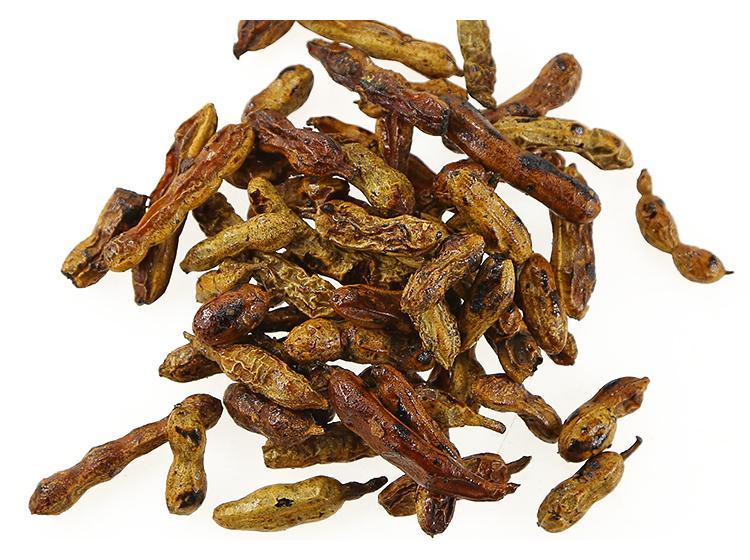 炒槐角中药材槐角茶野生槐角豆槐连豆槐豆茶黑槐豆槐实炒槐角250克