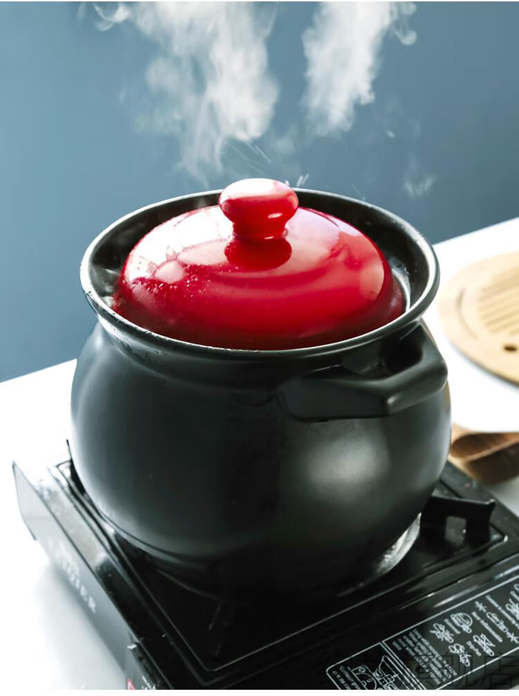 德国艾姆希(amx)深夜食堂砂锅煲汤炖锅家用燃气煤气灶专用干烧不裂