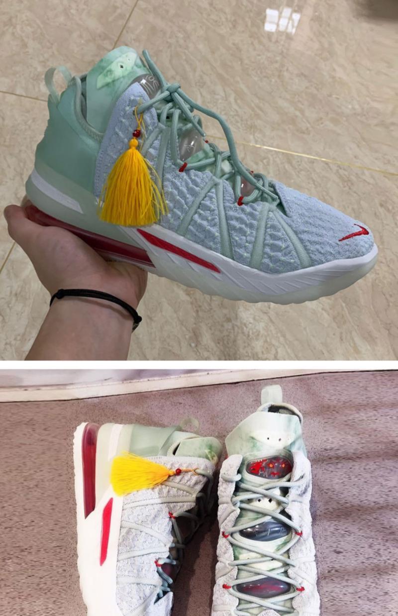 lebron 18 詹姆斯lbj18 中国限定 紫禁重器篮球鞋db7644-002 db7644