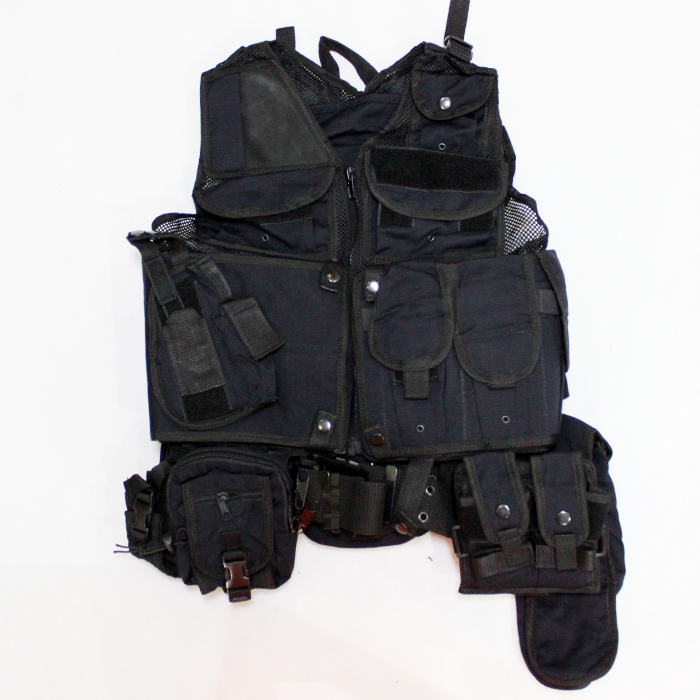 战术背心 猎人迷彩携行具 战斗马甲携行背具装具两栖背心战术背心cs