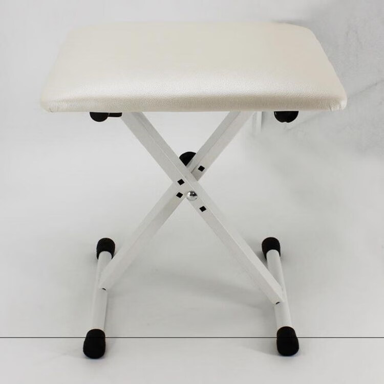 大提琴凳子方便折叠凳古筝椅子可调节高度高低的升降琴凳 【黑色】