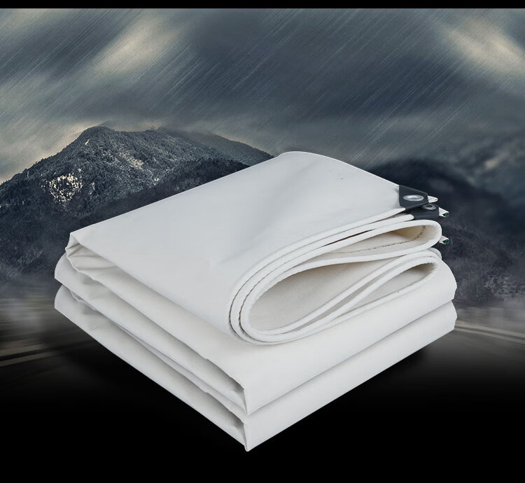 定做 雨晒加厚保暖耐磨老化篷布雨布户外雨棚布苫布 4