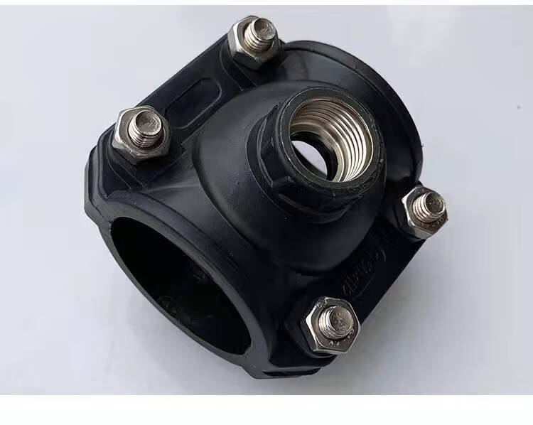 ppr钢内丝增接口pe鞍座接头50/63/75/90/110分水器哈夫节三通接阀 110