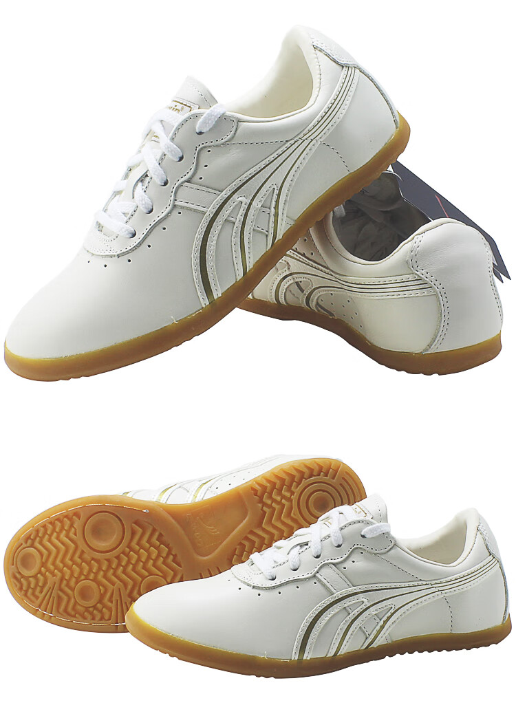 多威太极高端品牌鞋太极武术鞋男女太极鞋牛筋底软牛皮专业太极拳鞋