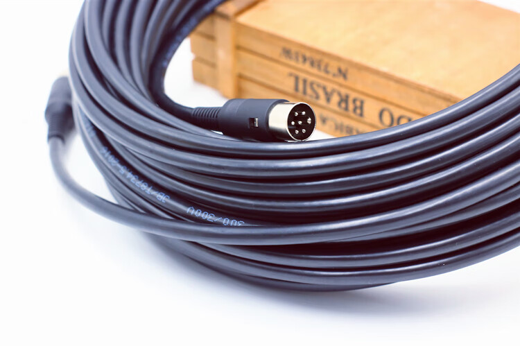 方图6芯手拉手会议话筒麦克风公对公对母延长线 加粗芯线:6芯公对公