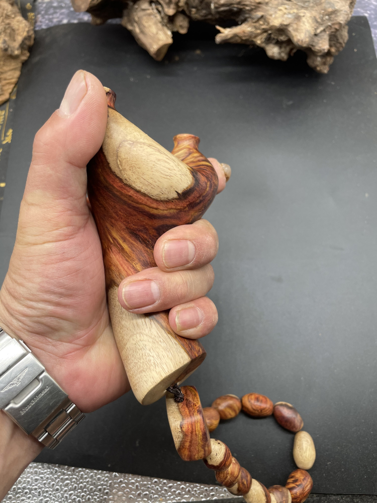 黄花梨弹弓火琉璃弹弓崖柏实木头红木手工海南紫油梨飞虎扁皮筋大小