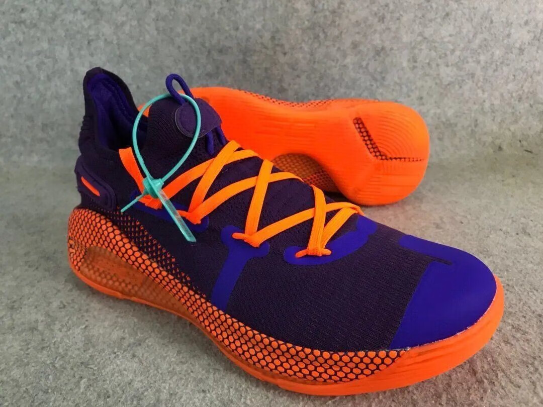 耐克库里6篮球鞋男低帮curry6中国行糖果圣诞登月版花卉莆田鞋 深