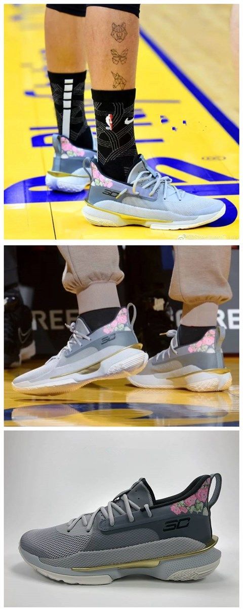 7代篮球鞋鸳鸯生日配色curry 7新年圣诞主场糖果男女战靴 7鸳鸯 36