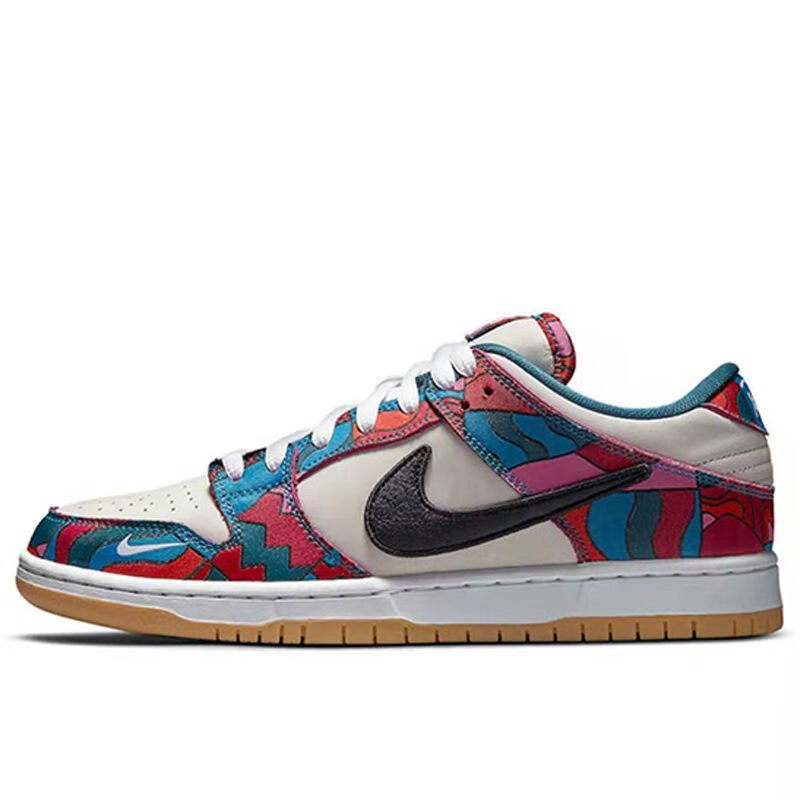耐nikeunk x parra联名 白蓝红 撕撕乐 抽象艺术男女板鞋dh克同款 sb