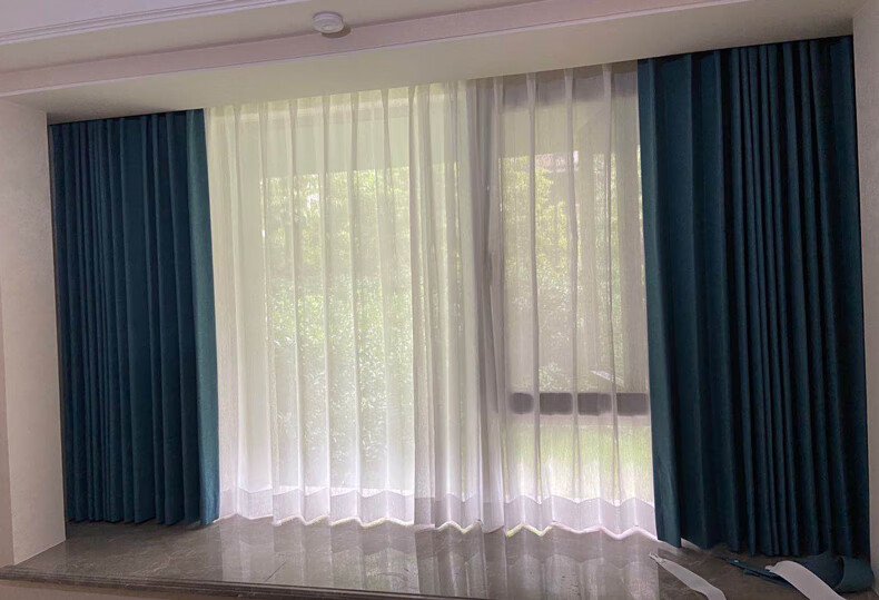 189系列 高温蒸汽定型窗帘日式工艺落地飘窗窗台阳台卧室 浅灰 er1