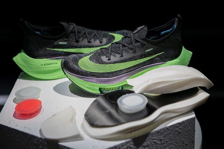 zoom跑鞋男专业马拉松next基普乔格破二气垫纤维碳板实战跑步鞋白黄