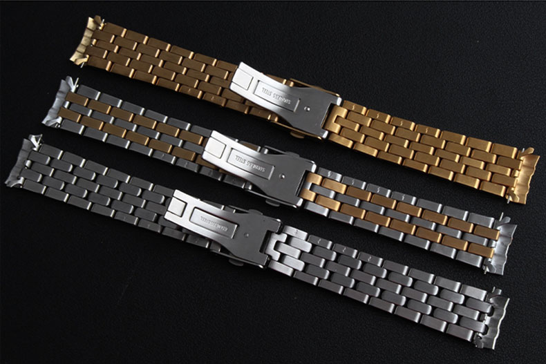 梅花手表表带原装 titoni梅花表带宇宙系列钢带男777/sy精钢手表带